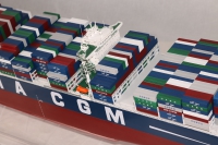 customized model of CMA CGM 396m Container Ship MARCO POLO